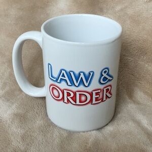 Vintage Collectible Law & Order Mug from 2001